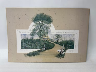 D. Morgan Ltd. Ed. Lithograph Sgd