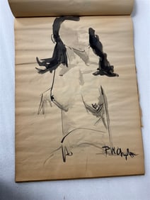 Peter W. Charapko Sketchbook Drawings (about 50 pgs.)