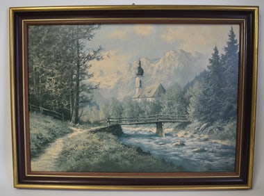 Jok Borck. European Print. Signed