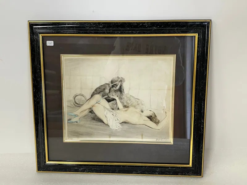 P. E. Felix French Aquatint. Sgd. (1 of 1)