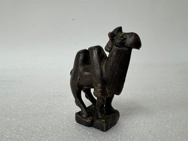 Antique Bronze Camel Figure