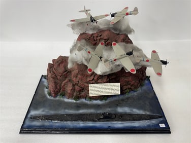Custom made WWII Pear Harbor Model