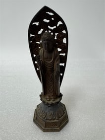 Indian Metal and Copper Figure