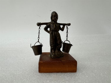 Bronze Figure Dutch Water Boy