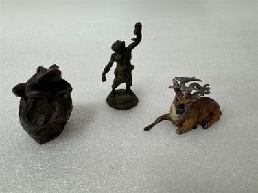 Collector's Lot Cabinet Bronzes (3)
