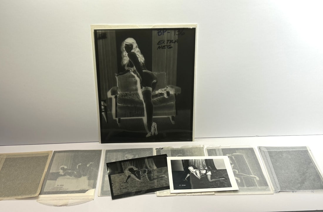 Rare Bettie Page Vintage Negatives(8) (1 of 3)