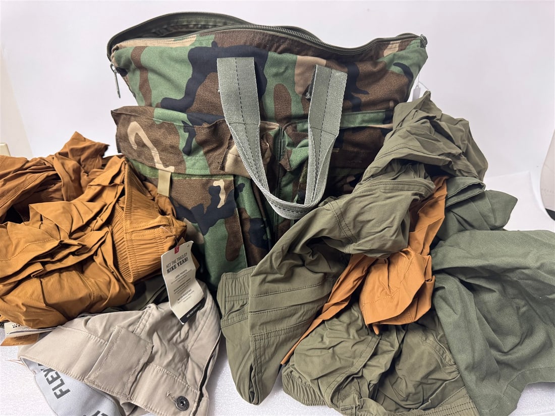 Military Bag New Duluth Pants: Bag full of pairs?????