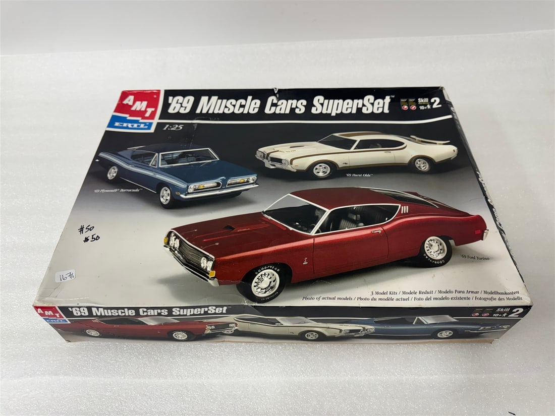 Vintage Old Stock Ertl Model Cars(3): New
