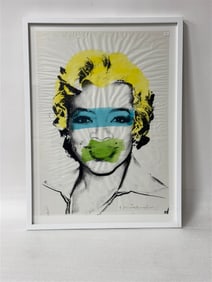 Mr. Brainwash Marked Portrait.