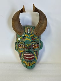 South American Polychromed Mask
