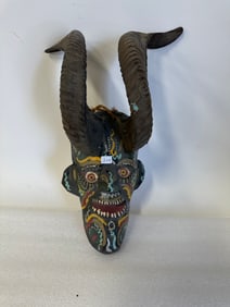 South American Polychromed Mask
