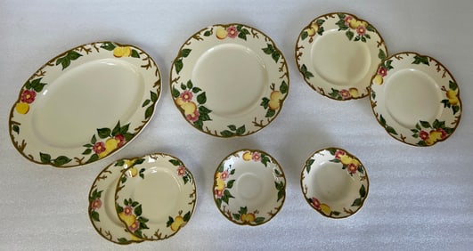 Vintage Johnson Brothers Peach Bloom China (8)