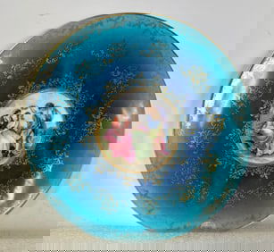 Vintage Prov Saxe Porcelain Plate