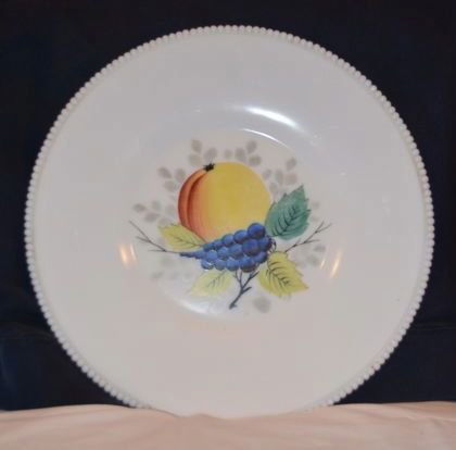 Milk glass platters cheap