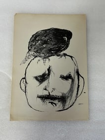 Leonard Baskin Lithograph