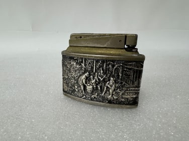 German Highly Repoussed Table Lighter