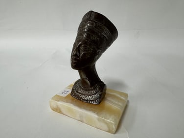 Bronze Sphinx Head