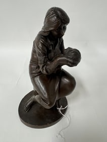 Bruno Lucchesi Bronze Mother & Child