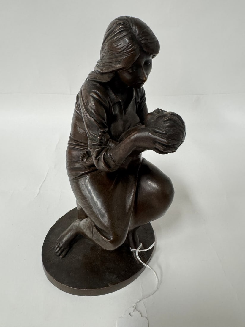 Bruno Lucchesi Bronze Mother & Child (1 of 3)