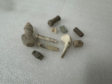 Taino Arawak Stoneware Miniatures (10)