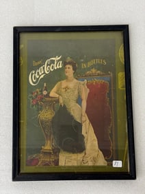 Coca Cola In Bottles Advertising Print
