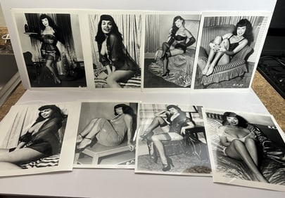 Bettie Page Vintage Pin Up Photographs(8)