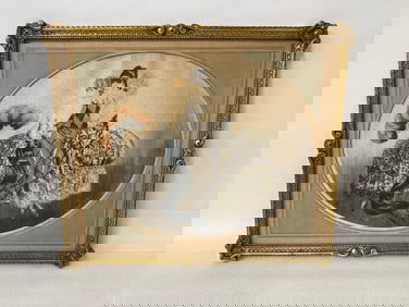 Jean Gillar. Oil. In the manner of Icart, Sgd