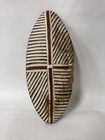 Traditional Bamileke Oval Shield