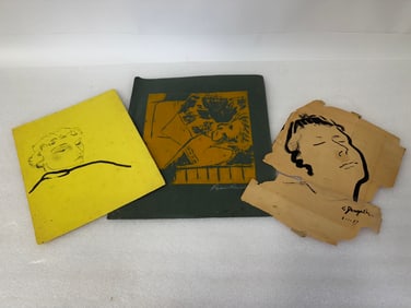 3 Mid 20th Century Illustrations
