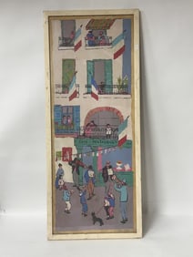 Moura Chabor French Lithograph Sgd