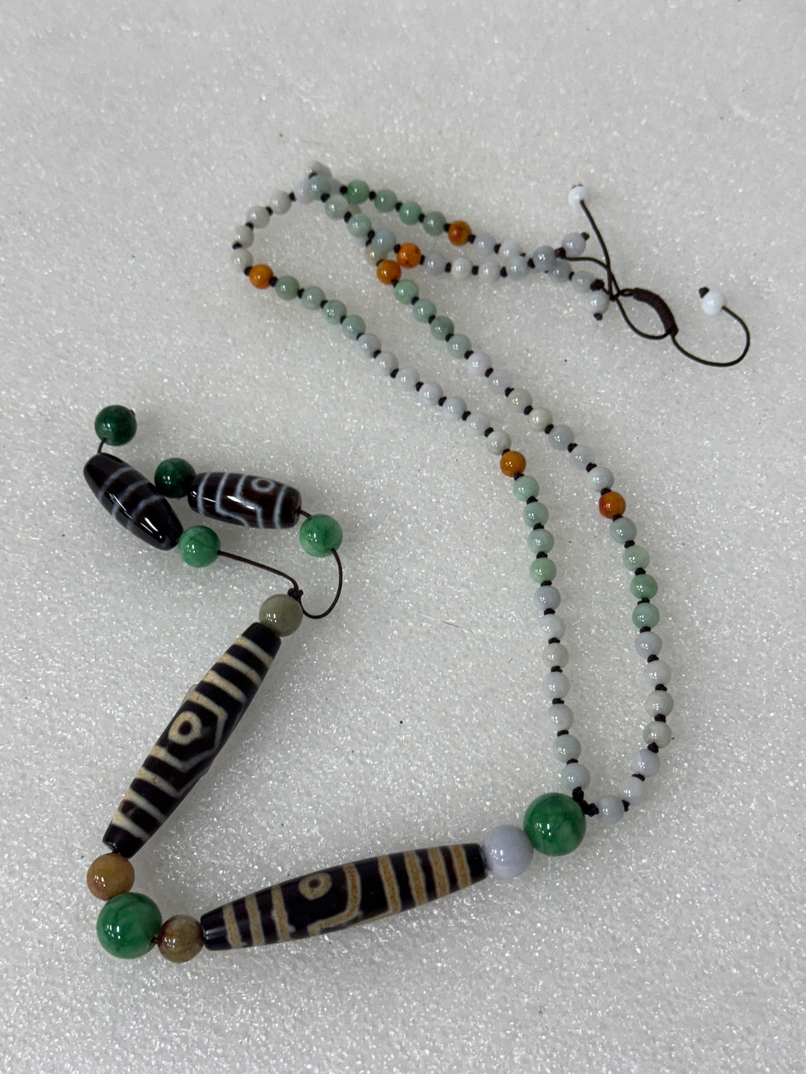 Sino-Tibet Jade and Hardstone necklace (1 of 2)