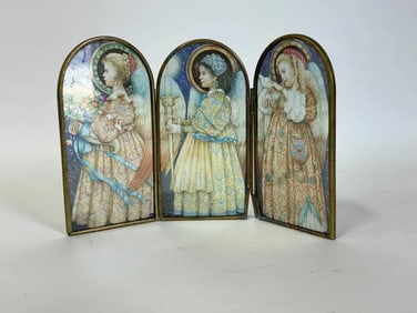 Tryptich Early 20th C.