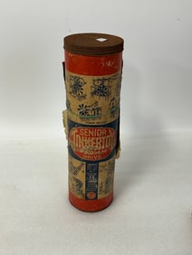 Antique Tinker Toys With Papers