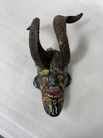 South American Polychromed Mask