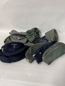 Vintage Men's Serviice Hats Varied