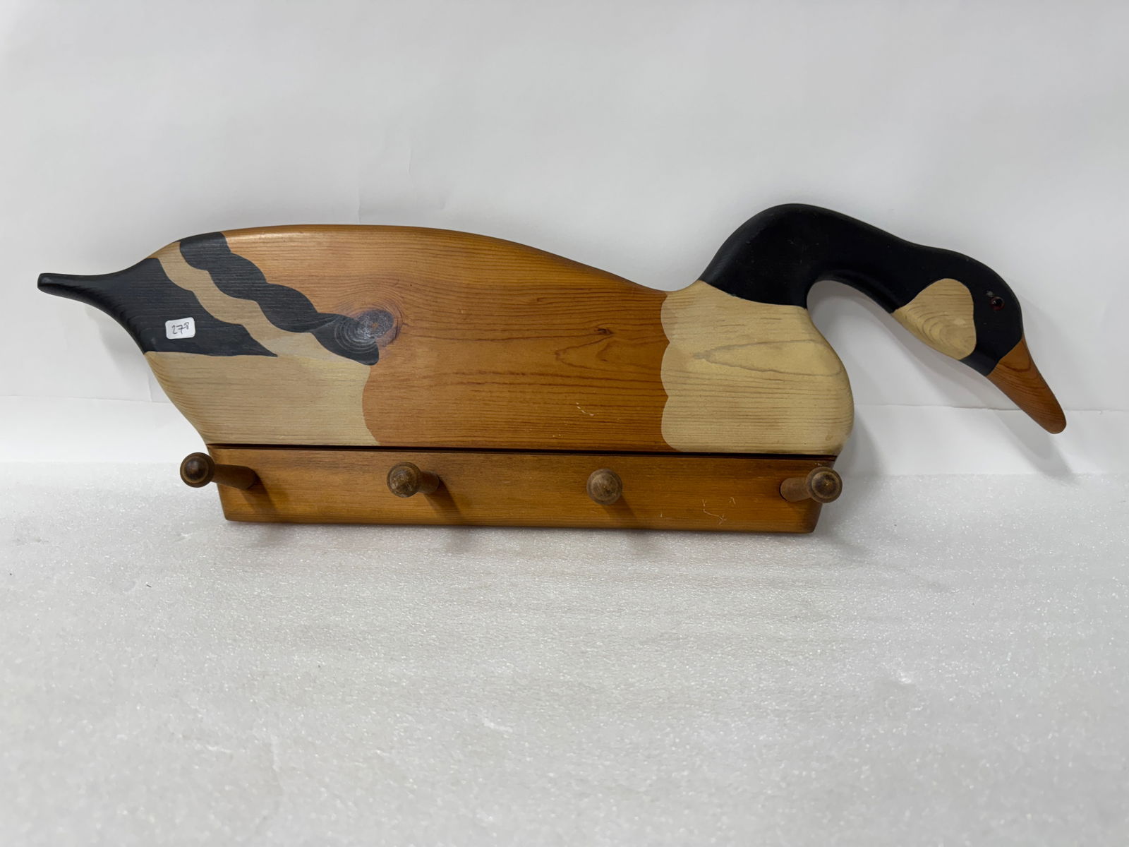 Country Duck  Coat or Hat Hanger. Antique Brass Piicture Frames (2) (1 of 2)