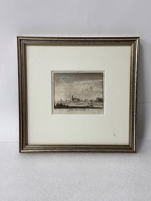16TH c. Dutch Etching. Sgd