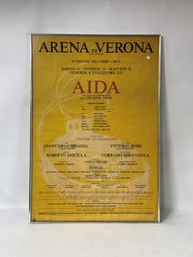 Arena Verona Aida Poster