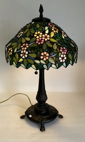 Fine Quality Leaded Glass Lamp