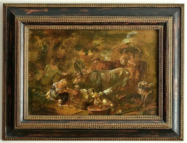 Giovanni Benedetto Castiglione Oil (Attr.)