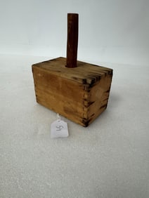 Primitive Wooden Butter Mold