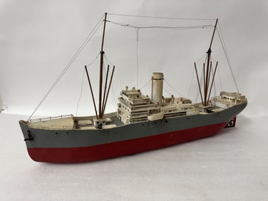 Scratch Built Freighter Model