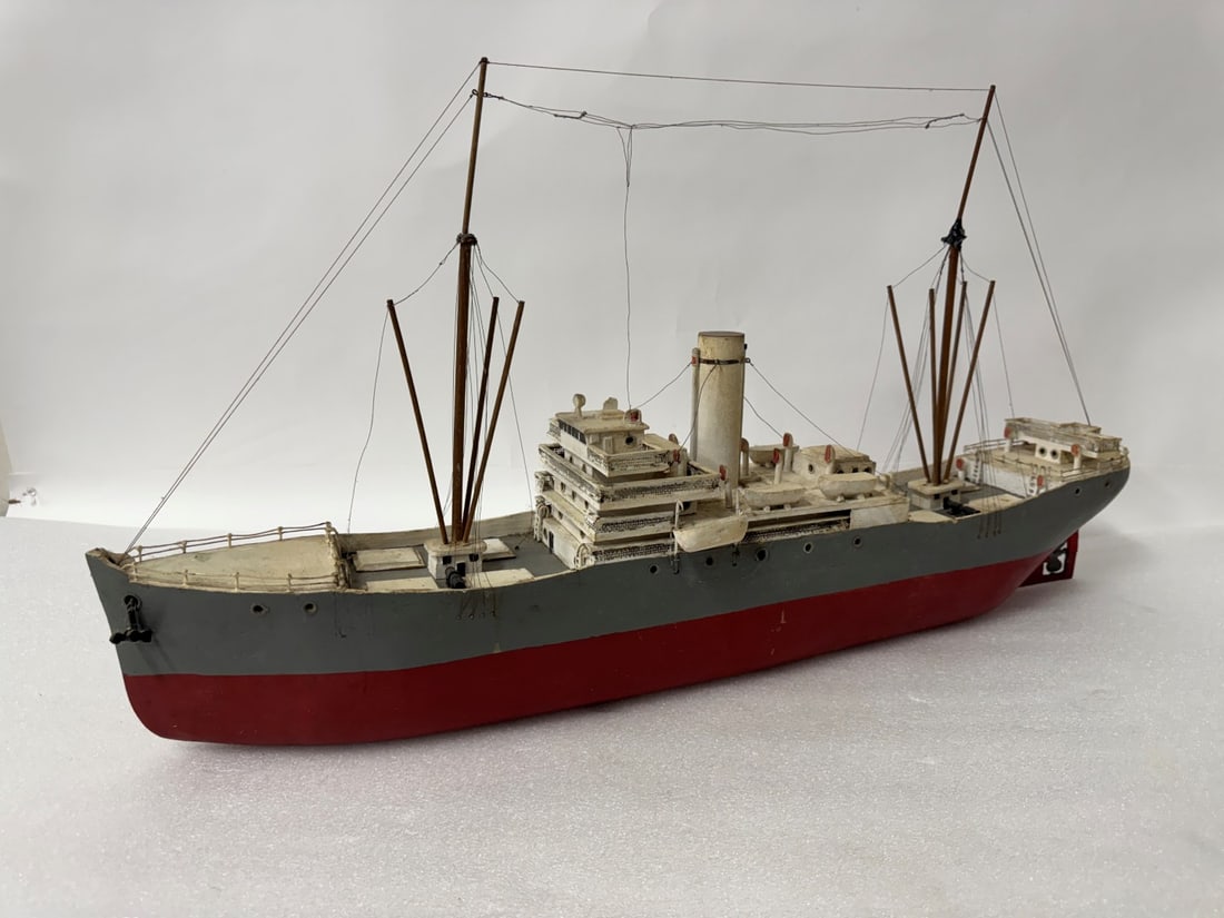 Scratch Built Freighter Model (1 of 5)