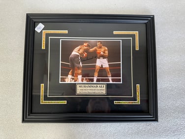 Muhammed Ali Signed Photo W/COA