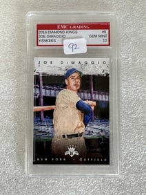 Joe DiMaggio 2016 Diamond Kings #9 Gem Mint