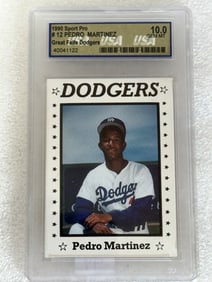 Pedro Martinez 1990 Sport Pro #12 Gem Mint