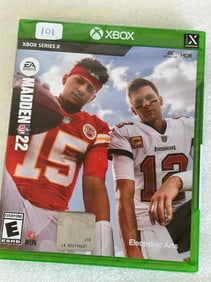 XBox Series X NFL Madden 22 Sealed Game