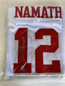 Joe Namath Autographed Jersey