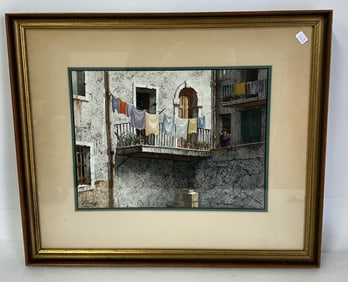 Henry Gasser. Watercolor. Signd