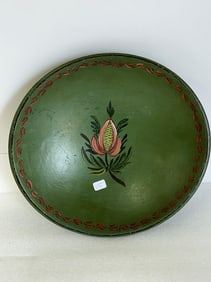 Antique Paint Decorated Bowl